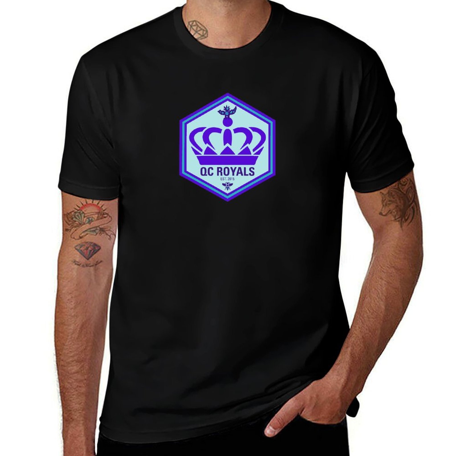 Printing Qc - Camiseta con logotipo de QC Royals