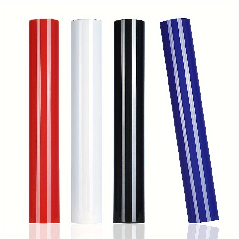 Heat Transfer Vinyl Roll - 4 rollos de vinilo termoadhesivo HTV
