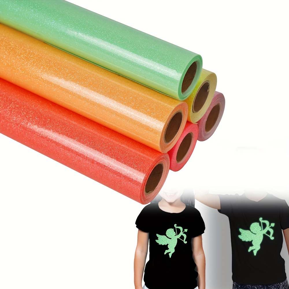 Heat Transfer Vinyl Roll - Rollos de Vinilo Termotransferible con Purpurina