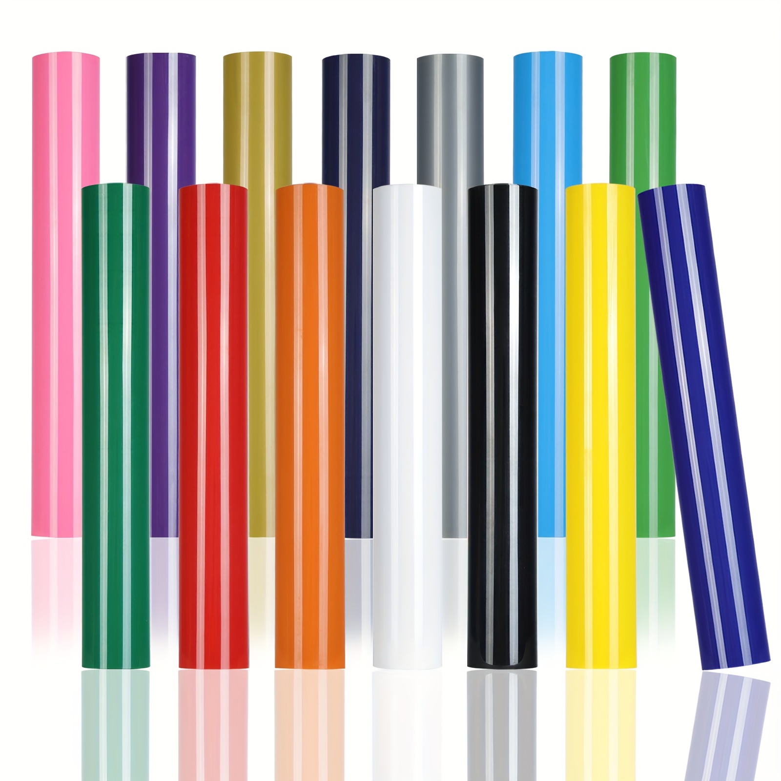 Heat Transfer Vinyl Roll - Vinilo Termotransferible HTV de 4 colores