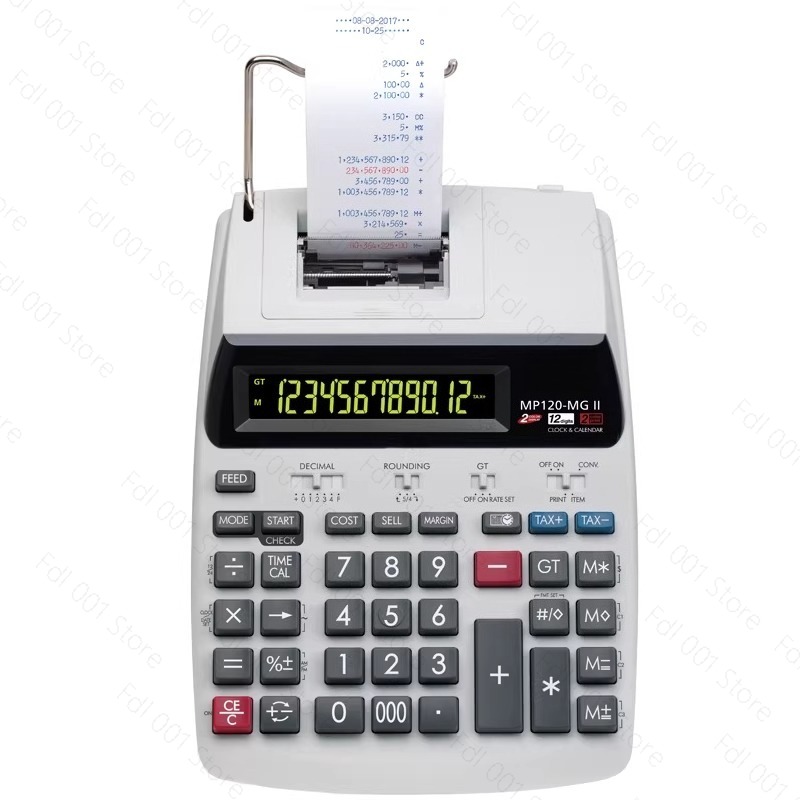 Commercial Printing Calculator - Calculadora de Impresión MP120-MG, Computadora de