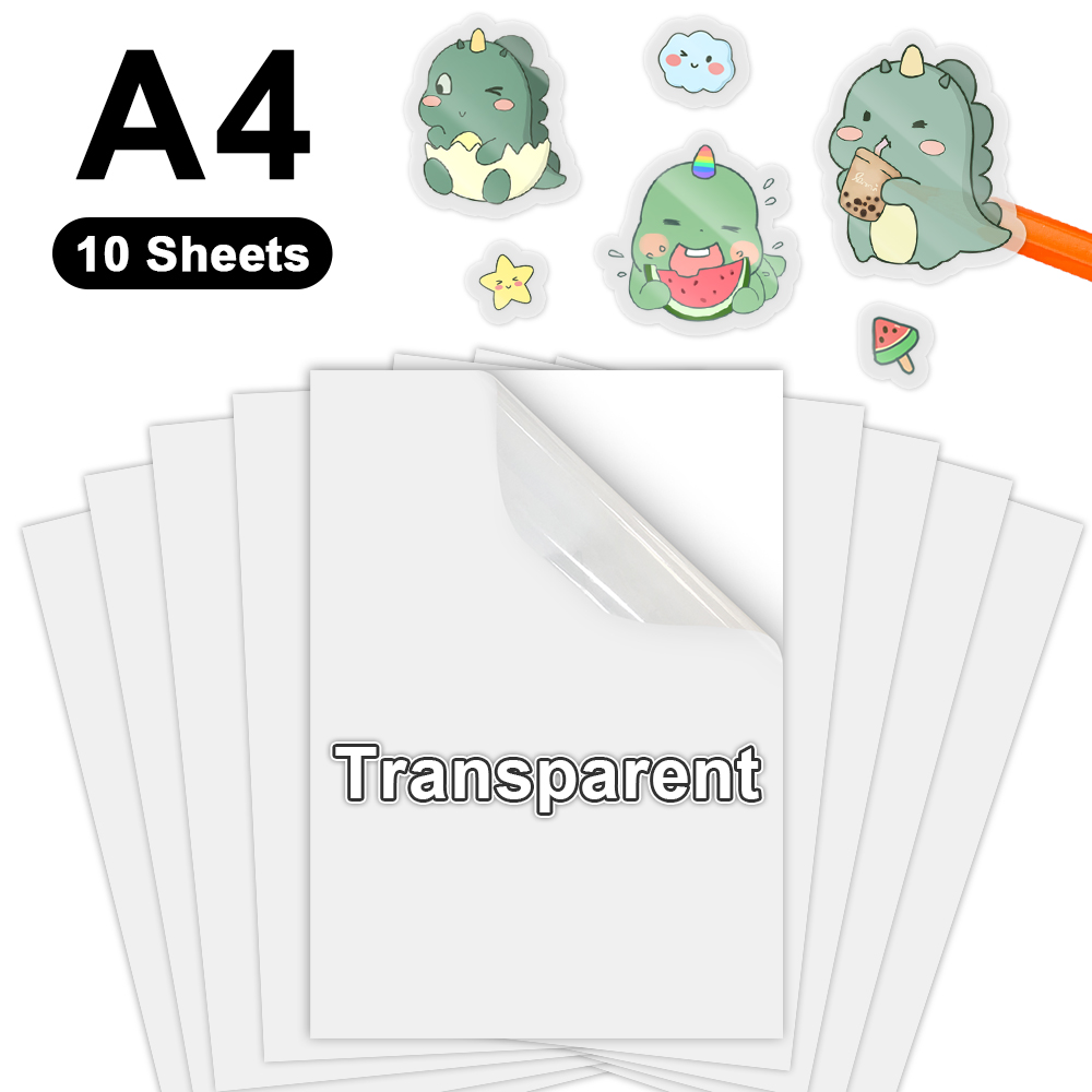 Commercial Vinyl Printing - 10 hojas de papel adhesivo de
