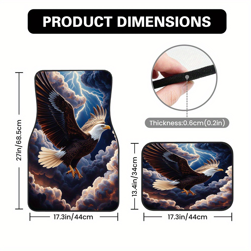 Alfombrillas con patrón Eagle  - Commercial Printing Usa reseña y precio