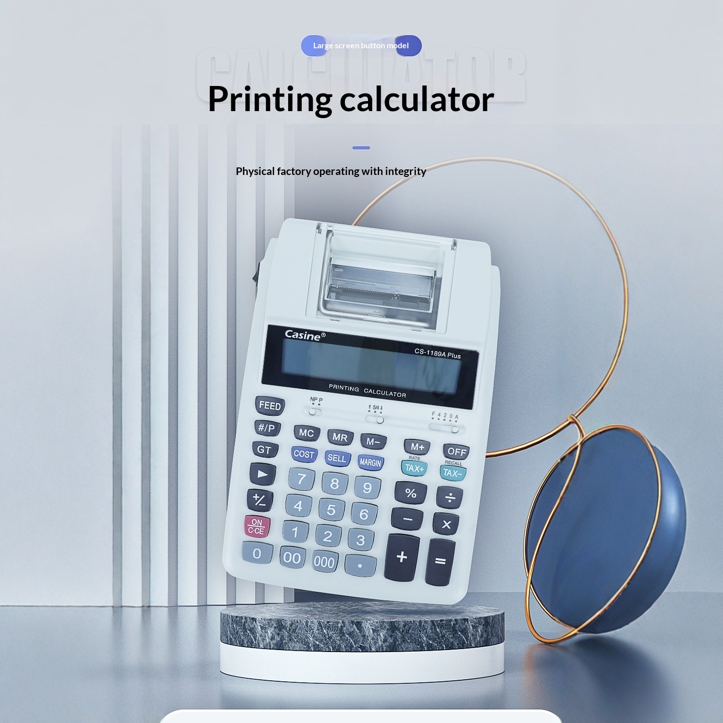 Calculadora imprimible Número  - Commercial Printing Calculator reseña y precio
