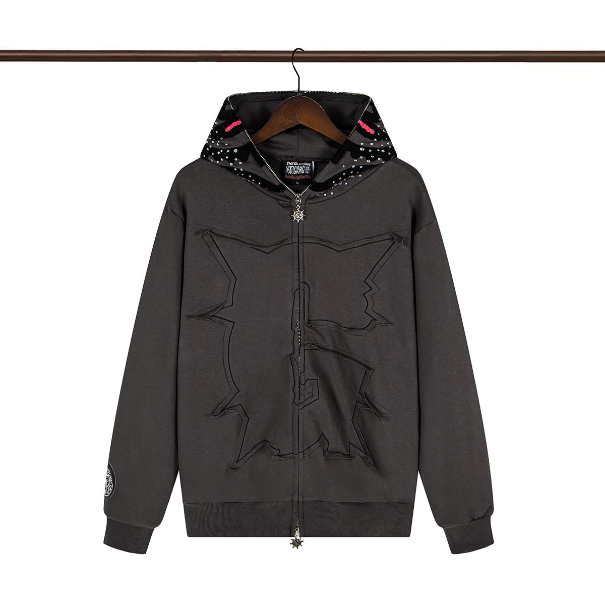 Sudadera con capucha y cremall - Printing Qc reseña y precio