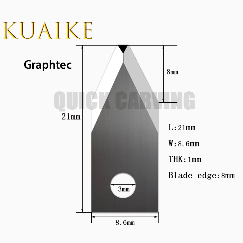 Graphtec-cuchillo para romper  - Cutting Plotter Blade reseña y precio