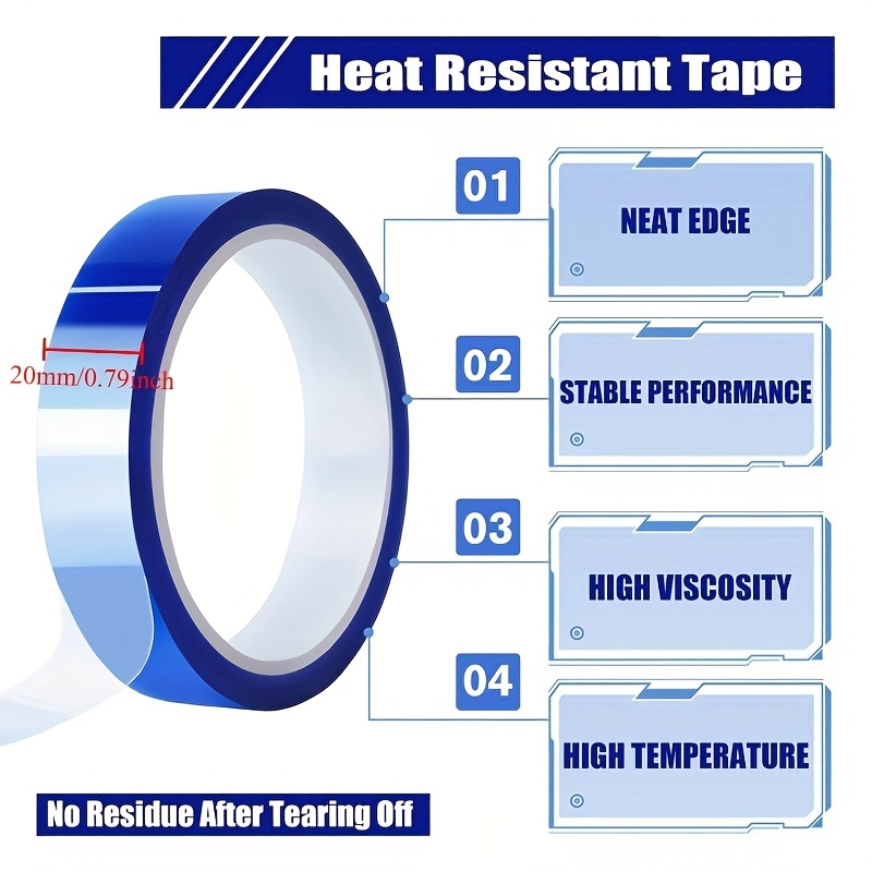 YITAPE - 4 Cintas de Transfere - Heat Transfer Vinyl Roll reseña y precio