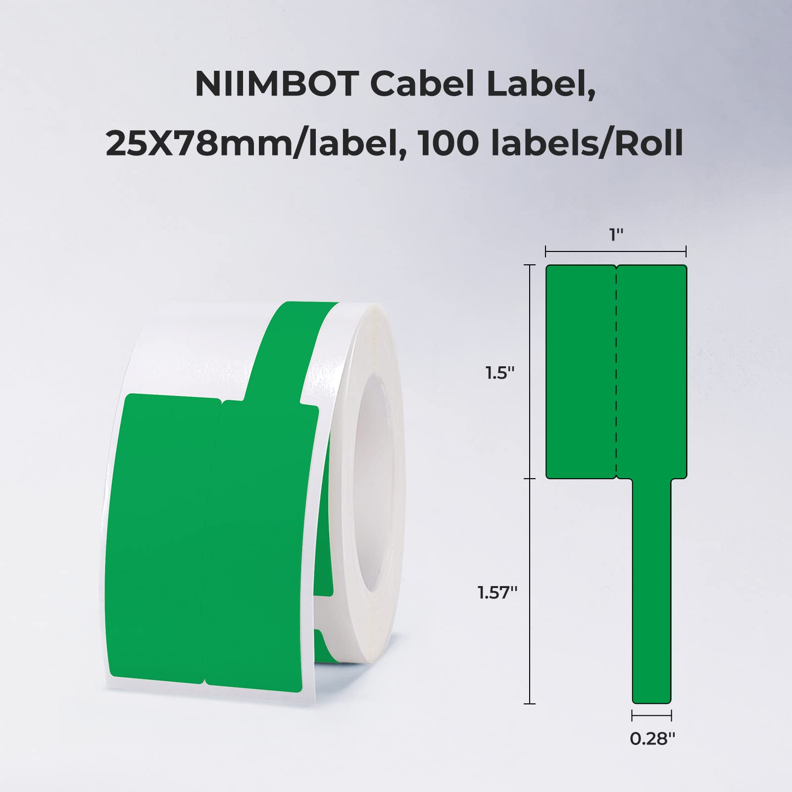 Etiquetas de cable de color Ni - Heat Transfer Vinyl Roll reseña y precio