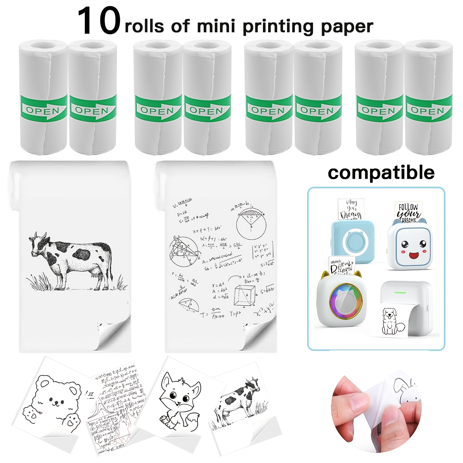 5-10-20 rollos de mini papel d - Heat Transfer Vinyl Roll reseña y precio