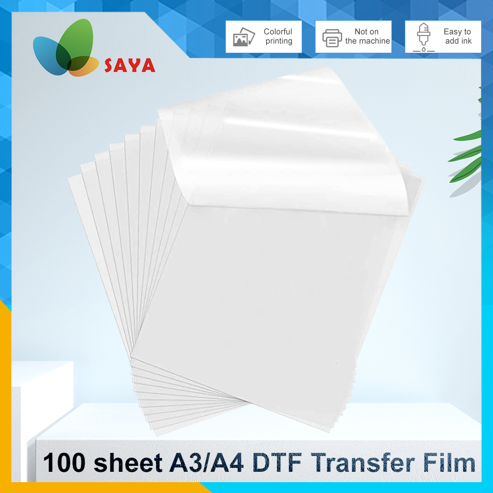 50/100 Piezas de Película DTF  - Heat Transfer Vinyl Roll reseña y precio